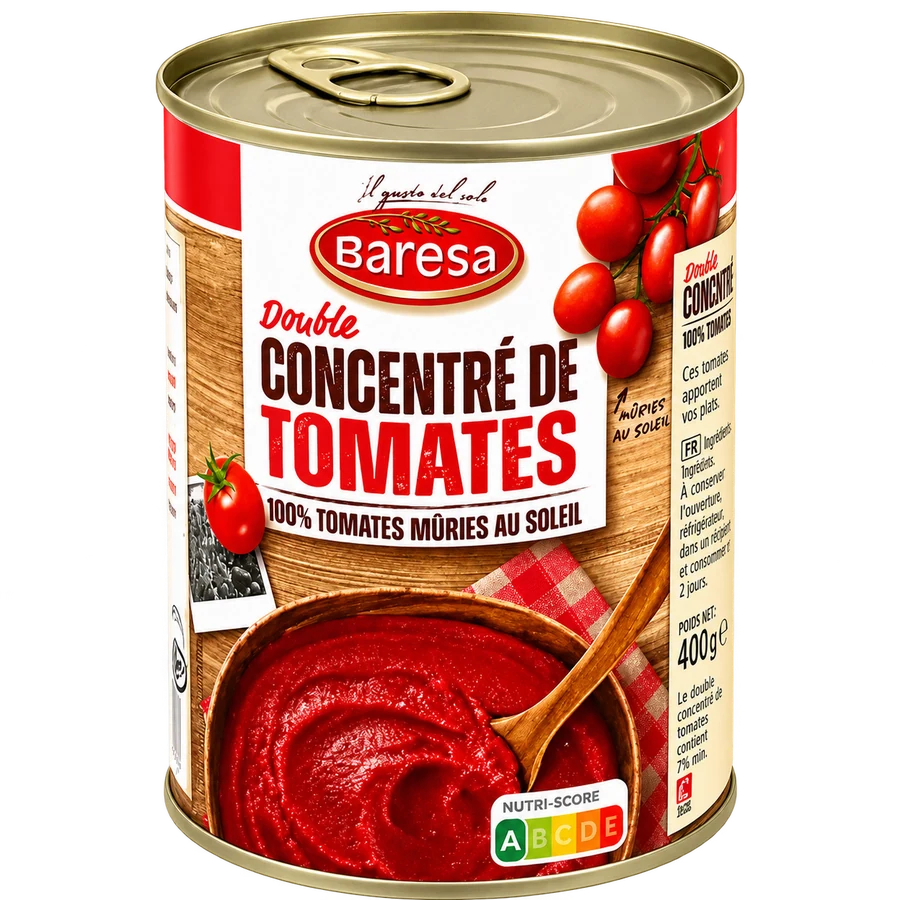 Double Concentré de Tomates Baresa — épicerie sucrée à Dakar