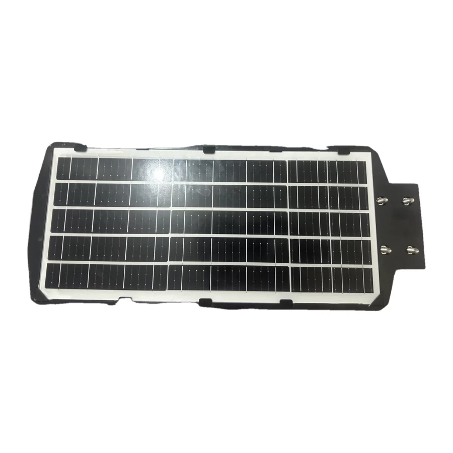 Lampadaire solaire caméra 4G · 3 objectifs FSL — vue 2