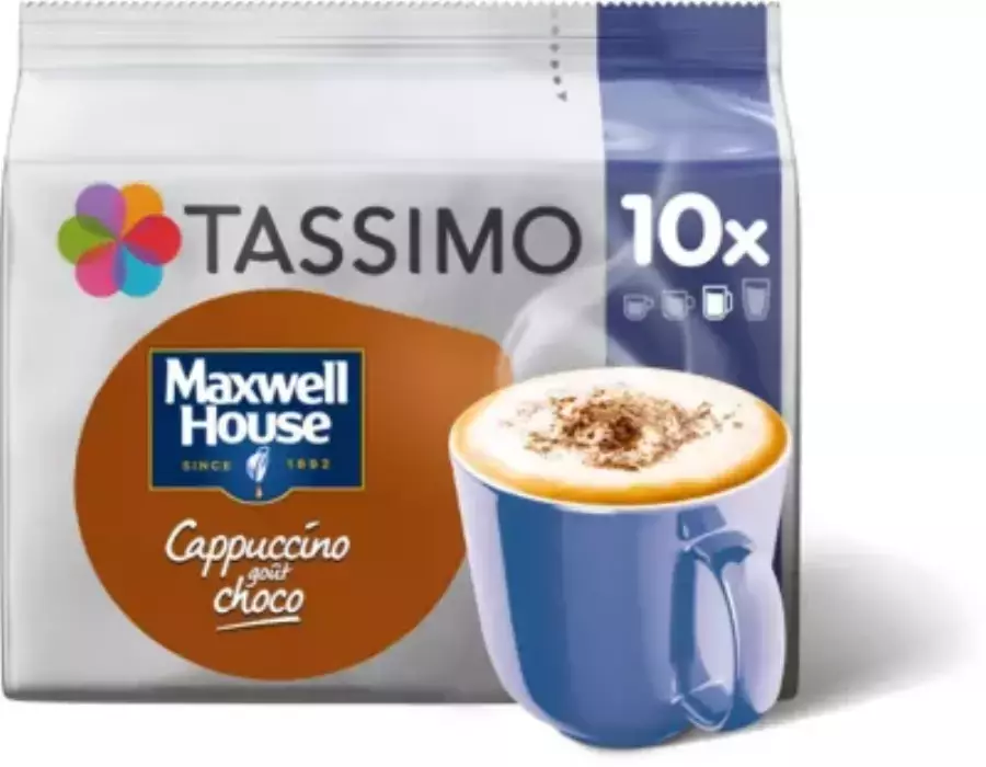 Maxwell House Cappuccino Choco Maxwell House · Tassimo — capsules Tassimo à Dakar