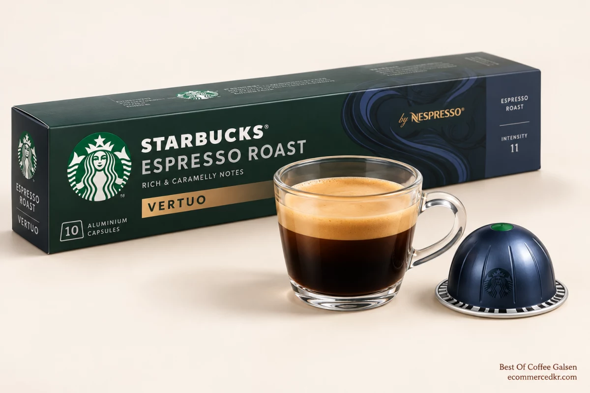 Espresso Roast Starbucks by Nespresso — capsules Nespresso Vertuo à Dakar