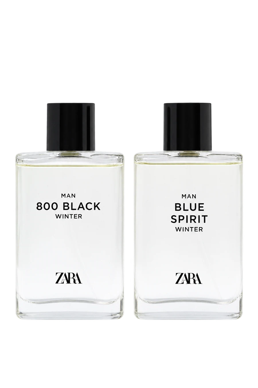 Coffret Man 800 Black Winter & Blue Spirit Winter Zara — parfums Zara à Dakar